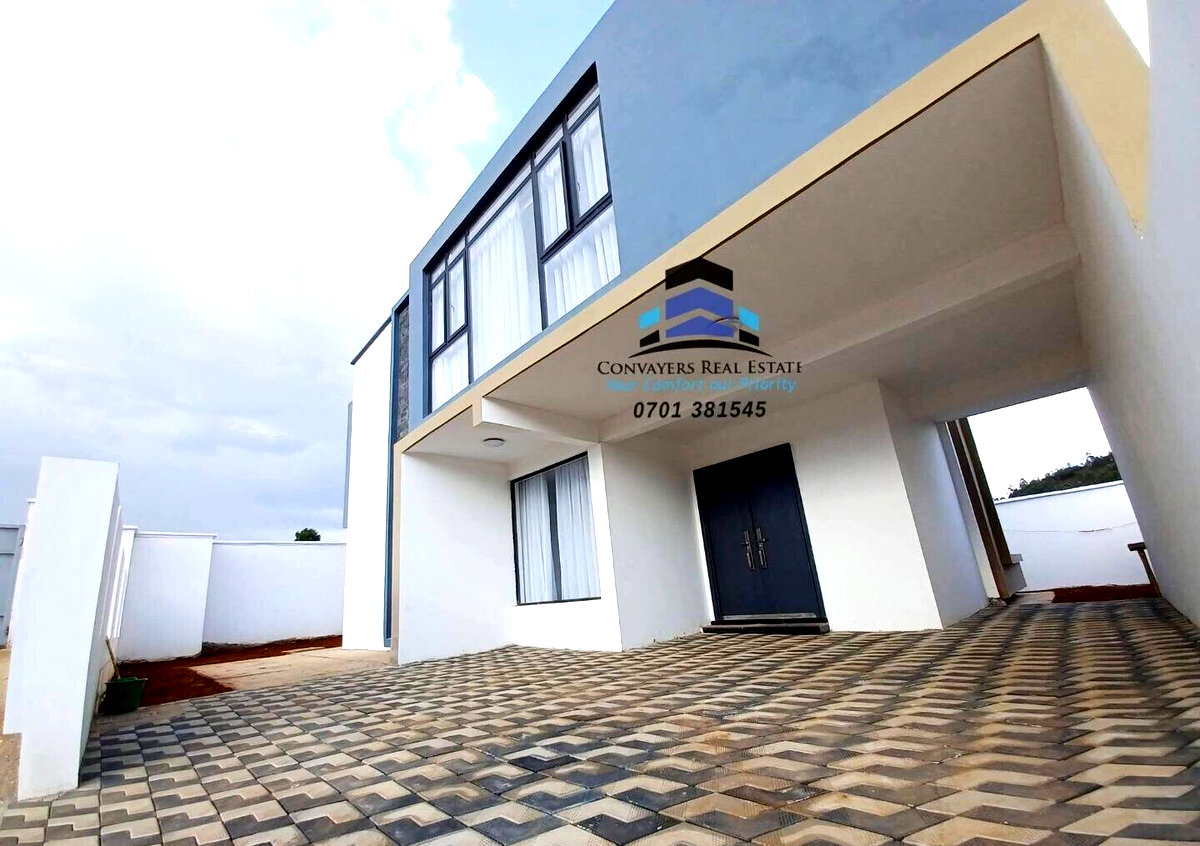 5BR Maisonette Near Karen with Rental Guarantee - Kikuyu