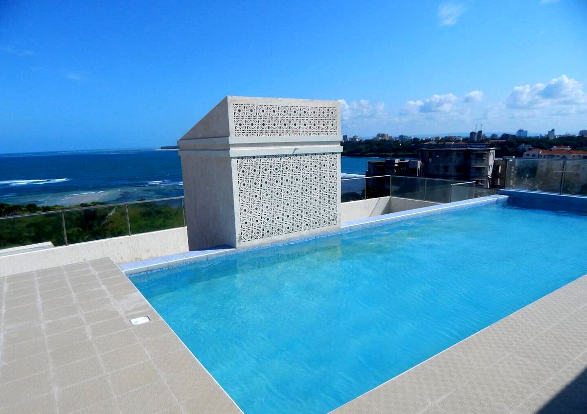 3BR Apartment with Pool & Generator Backup - Nyali