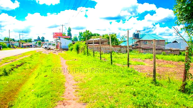 Prime Plots Fronting Tarmac for Lease in Kikuyu Gikambura