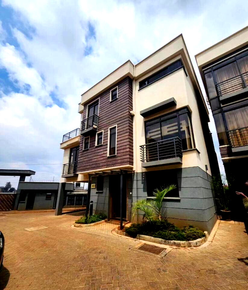4-Ensuite Townhouse with Pool & Only 12 Units - Loresho