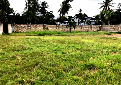 Quarter Acre Plot in Nyali Mkomani