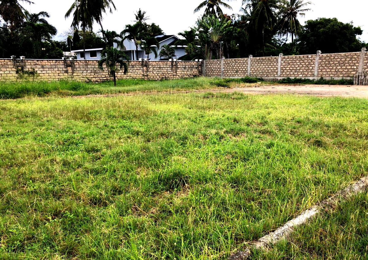 Quarter Acre Plot in Nyali Mkomani