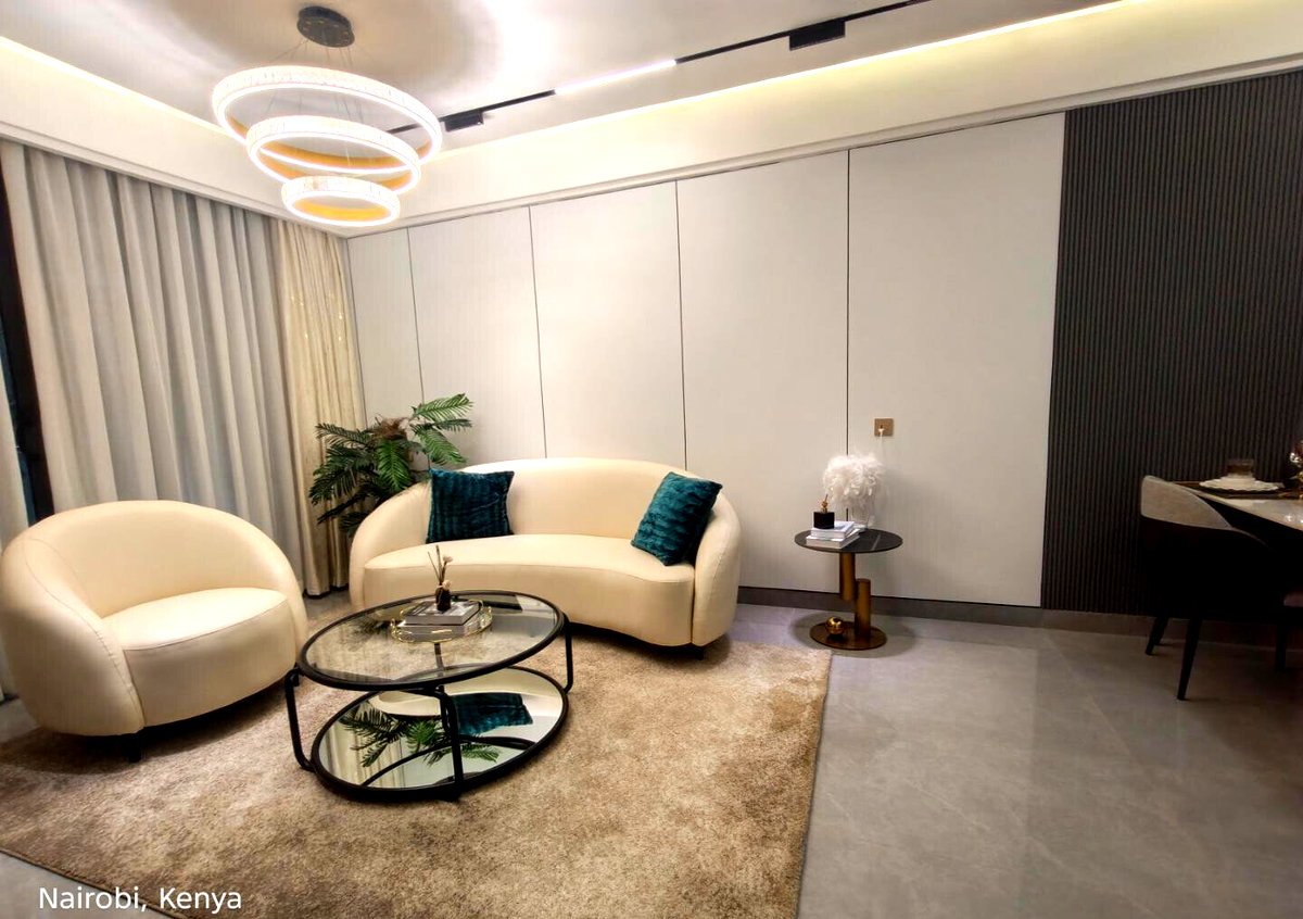 2BR with Pool, Gym & Rooftop Entertainment - Westlands