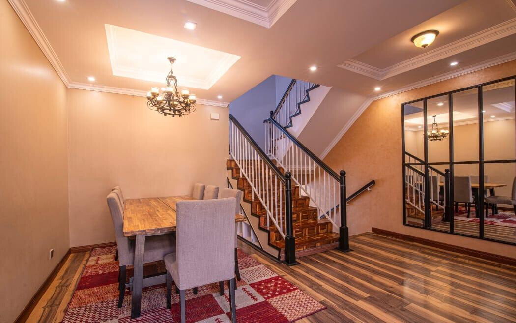 Parquet-Floored 4BR Townhouse with Guest Cloakroom - Kilimani