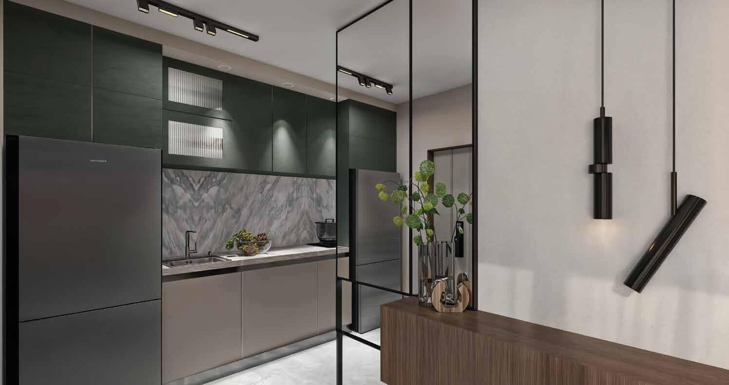 1BR with French Windows & Custom Finishes - Kilimani