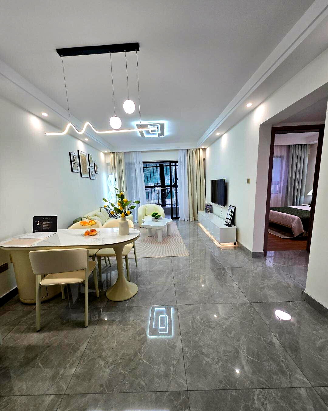 1BR Plus Study with Pool & Gym - Crescent Residency, Kileleshwa
