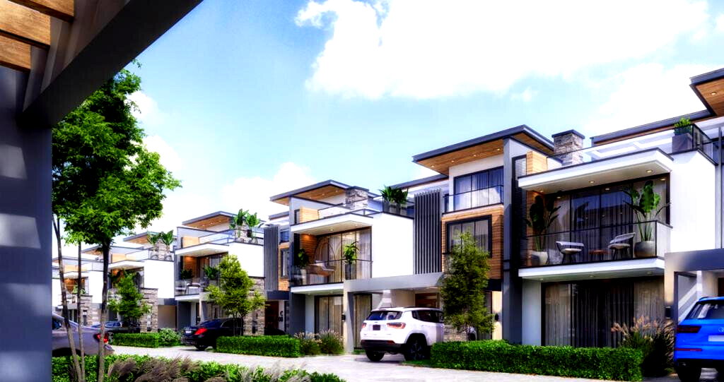 4BR Townhouse with Pool, Gym & Rooftop Terrace - Kitisuru