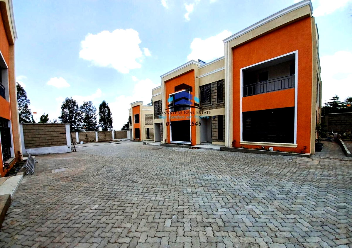 3BR Townhouse with Rooftop Terrace & Solar Water - Ngong