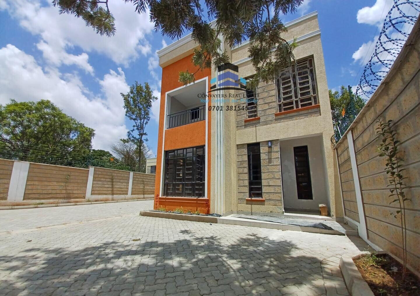 3BR Townhouse with Rooftop Terrace & Solar Water - Ngong