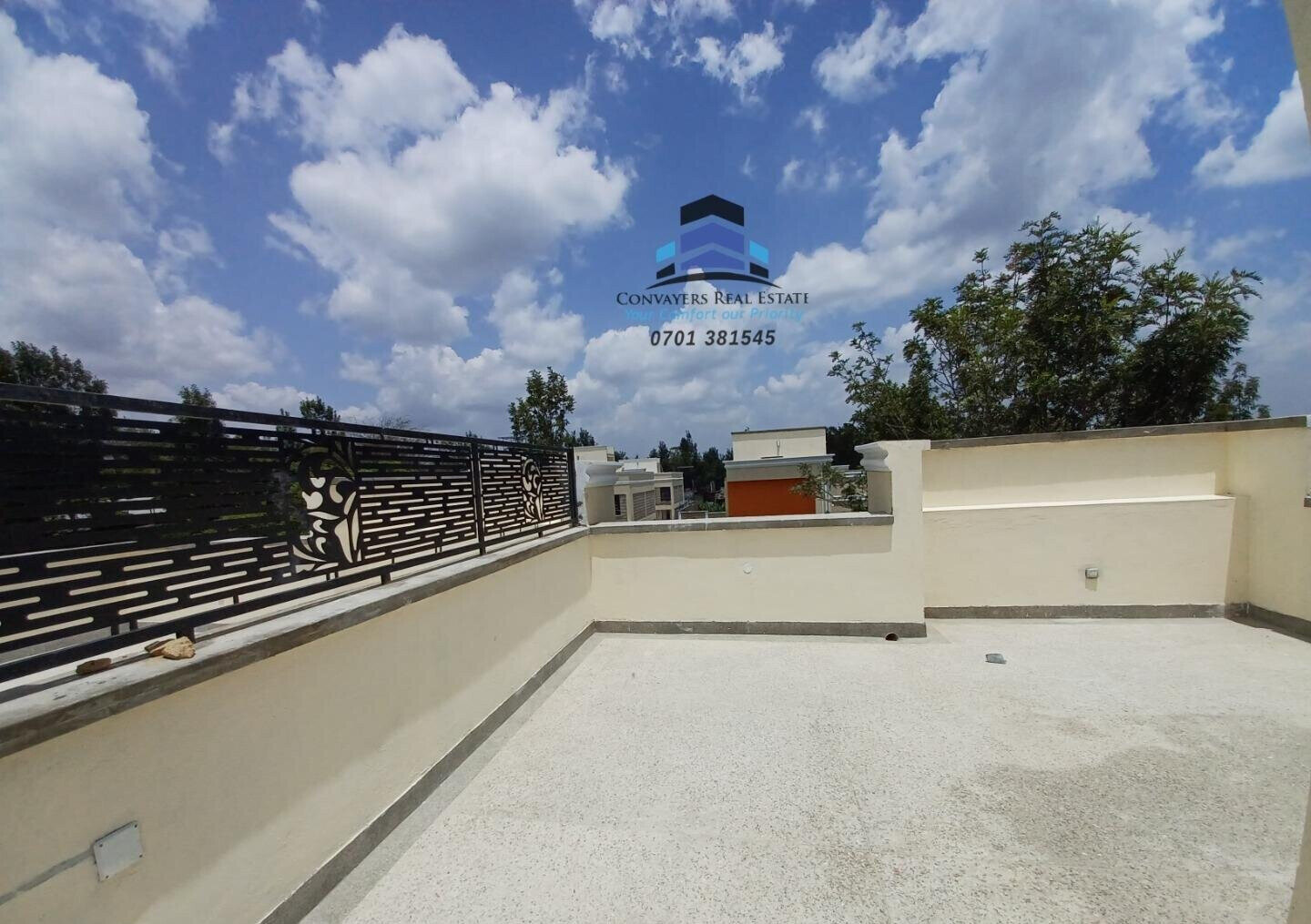 3BR Townhouse with Rooftop Terrace & Solar Water - Ngong