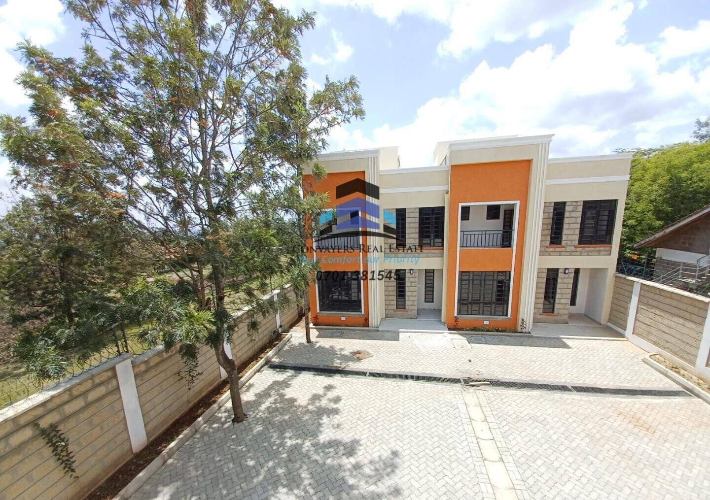 3BR Townhouse with Rooftop Terrace & Solar Water - Ngong
