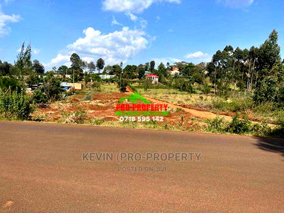 Prime Plot for Sale Touching Tarmac in Kikuyu, Ondiri. - Image 1