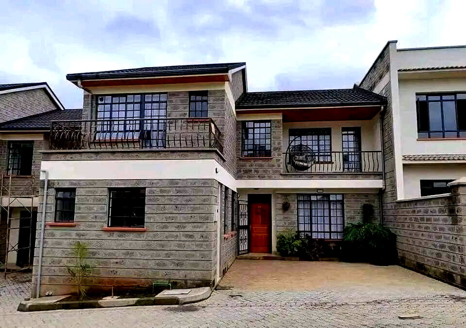4BR Maisonette with DSQ & Borehole - 35-Unit Gated Estate, Ruiru