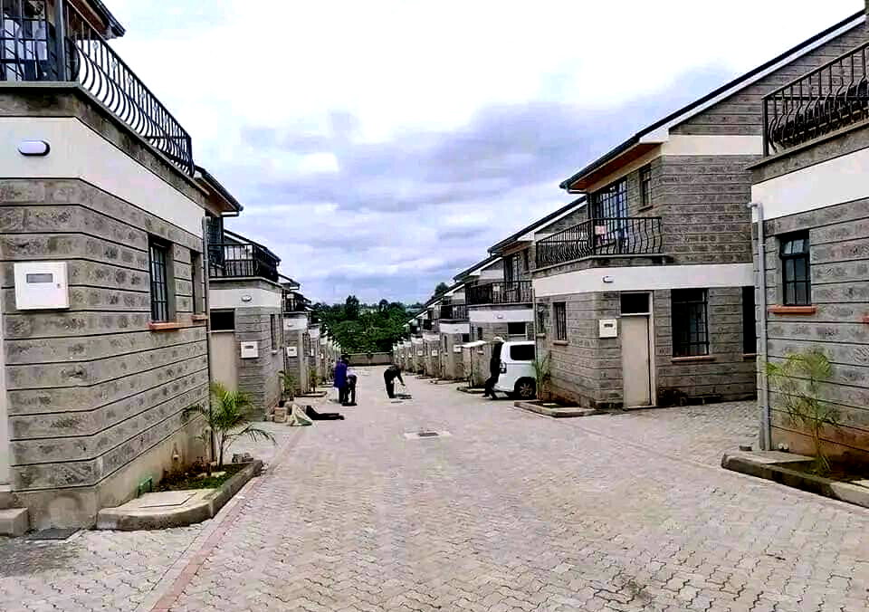 4BR Maisonette with DSQ & Borehole - 35-Unit Gated Estate, Ruiru