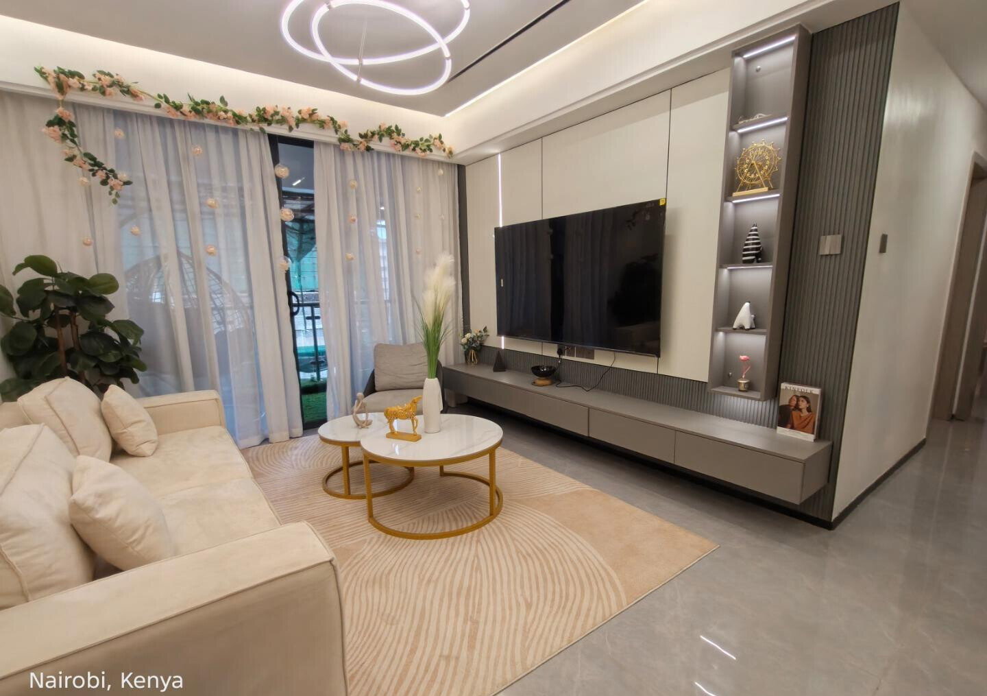 3BR with Rooftop Entertainment & Backup Power - Westlands