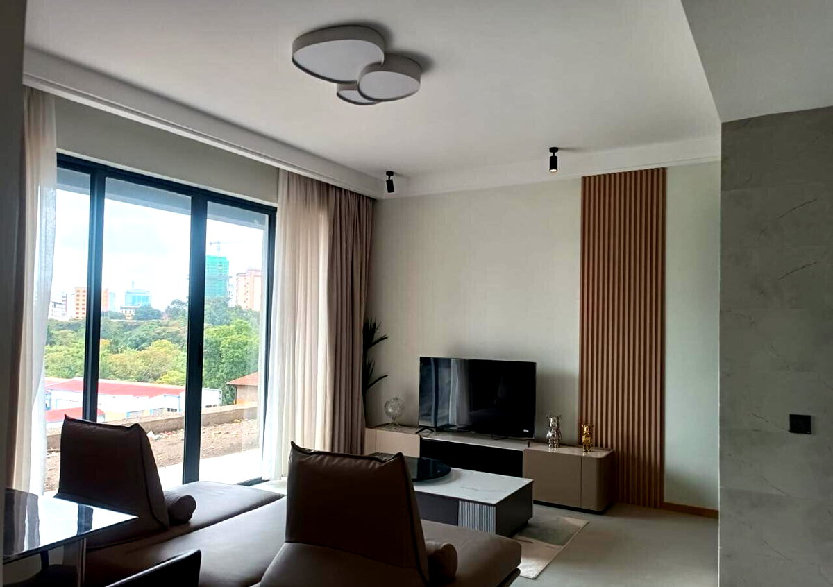 3BR Serene Apartment with Gym, Pool & Rooftop Terrace - Westlands