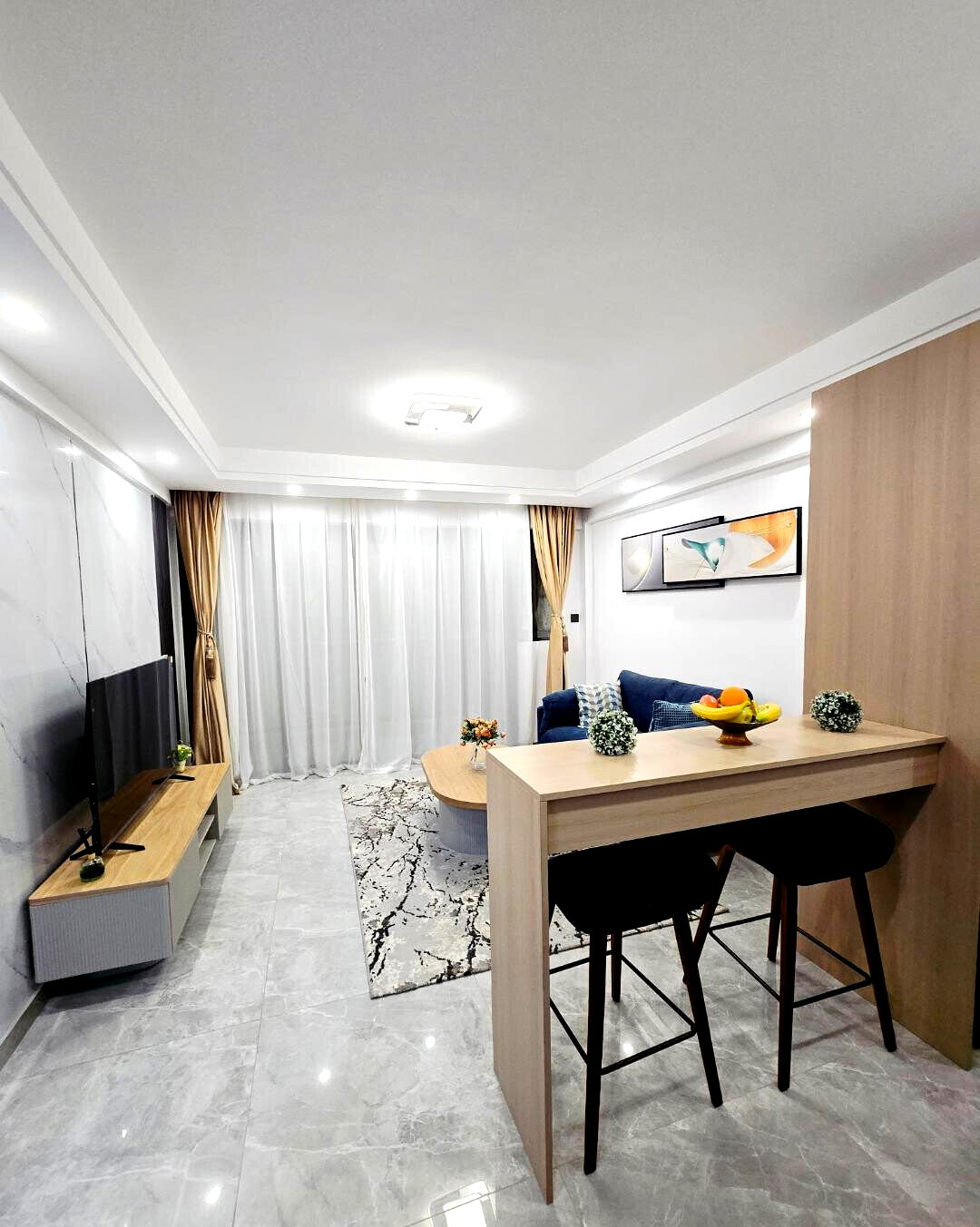 1BR in 20-Floor Tower with Open-Plan Kitchen - Valley Arcade