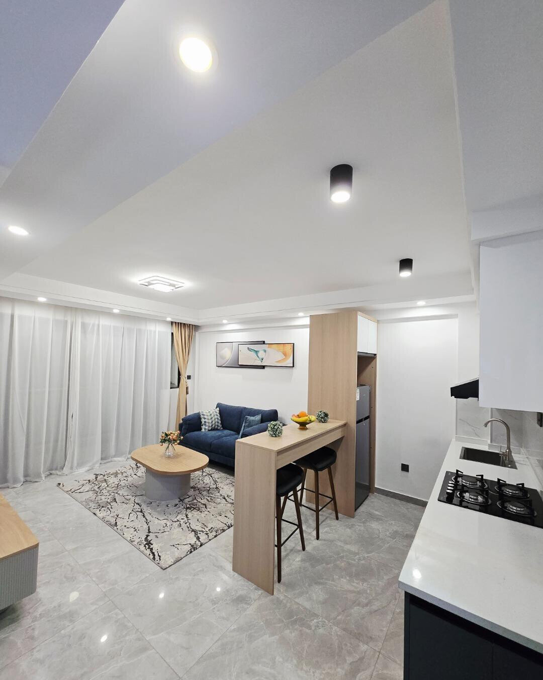 1BR in 20-Floor Tower with Open-Plan Kitchen - Valley Arcade