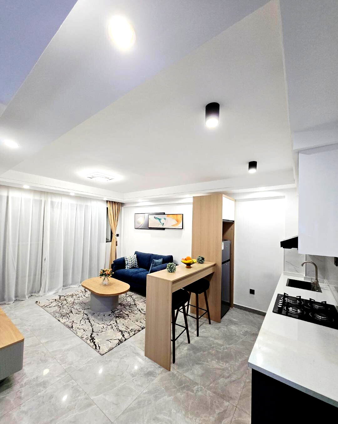 1BR in 20-Floor Tower with Open-Plan Kitchen - Valley Arcade