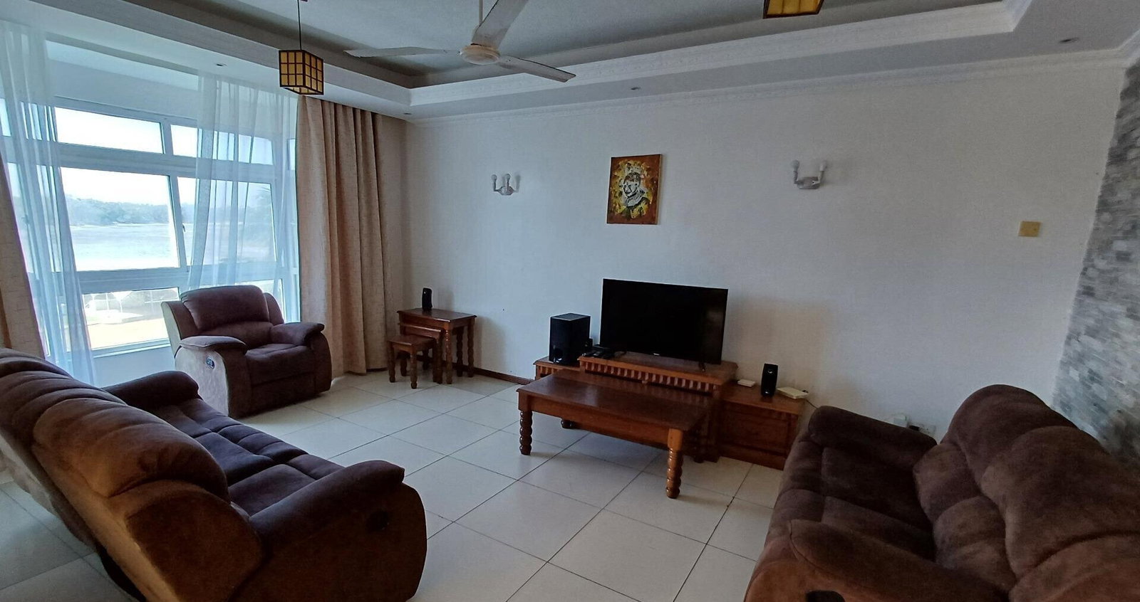 Fully Furnished 3BR with Private Beach Access - Nyali