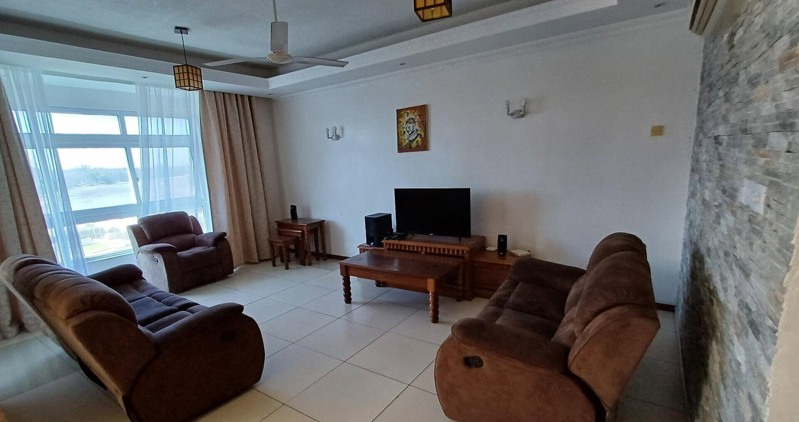 Fully Furnished 3BR with Private Beach Access - Nyali