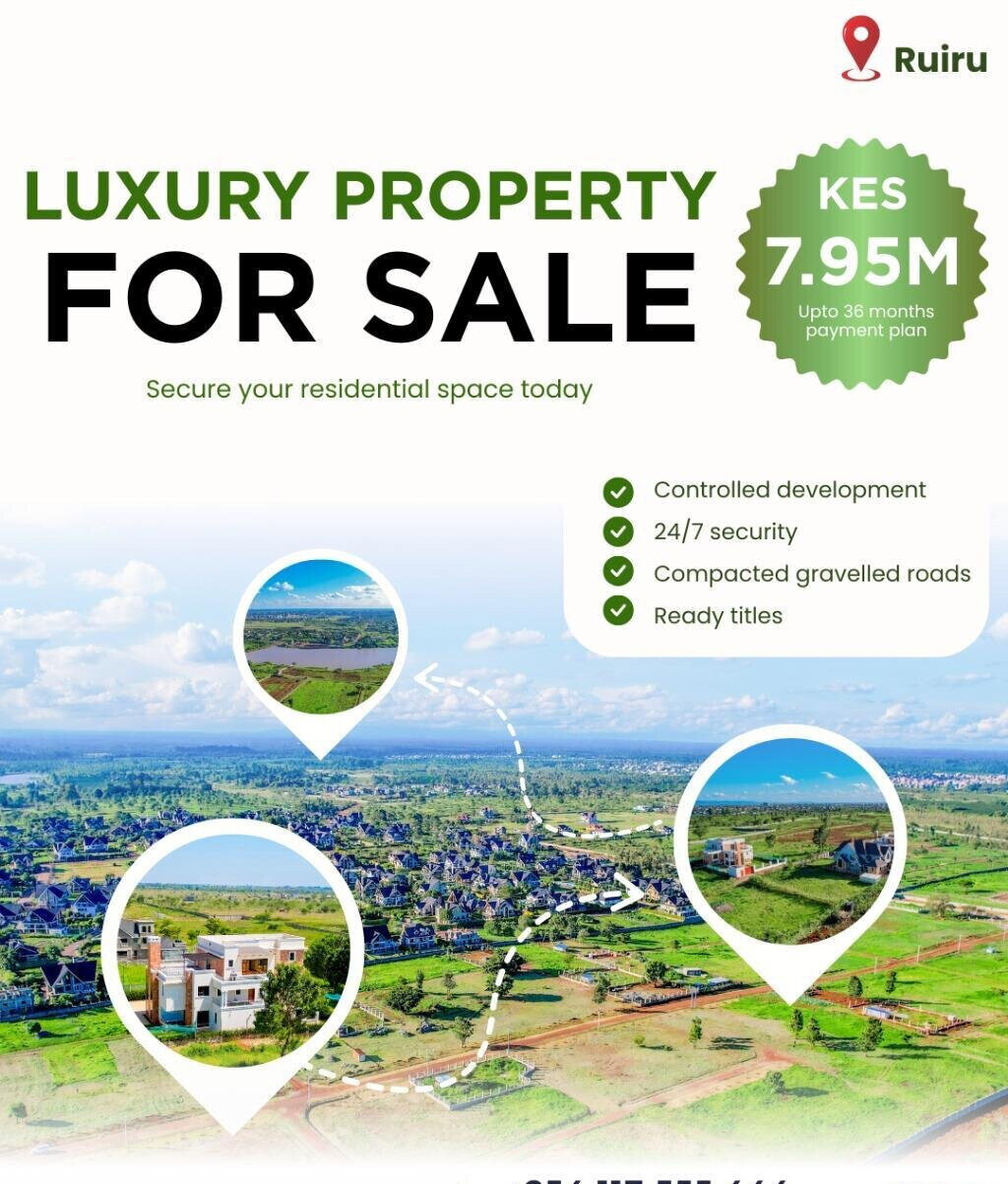 50x100 Plot for KSh 8M