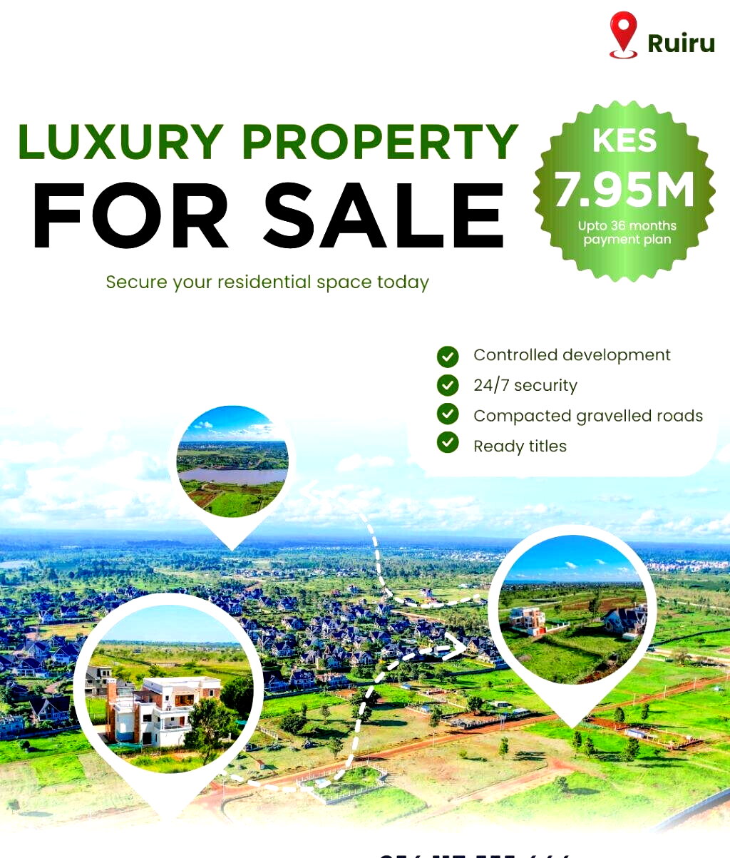 50x100 Plot for KSh 8M