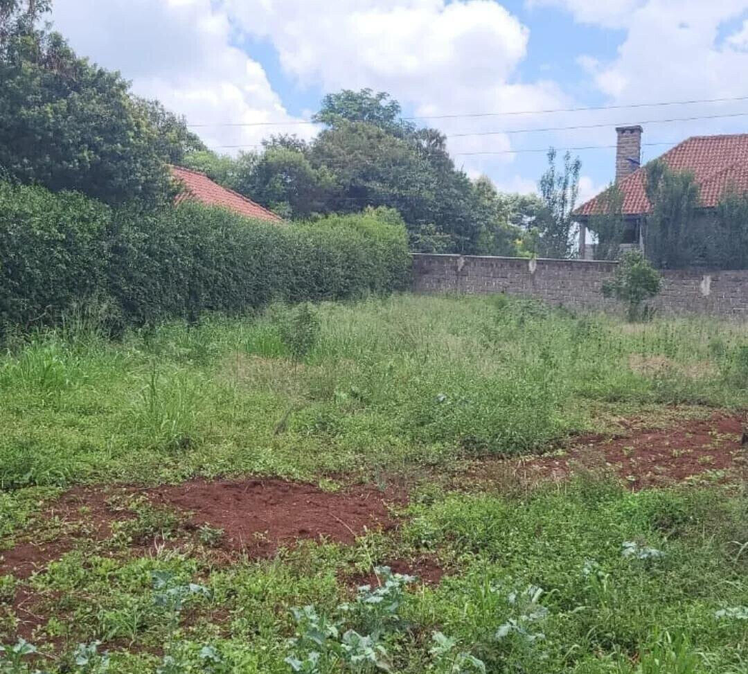 Half Acre Runda Plot with Garden at KSh 55M