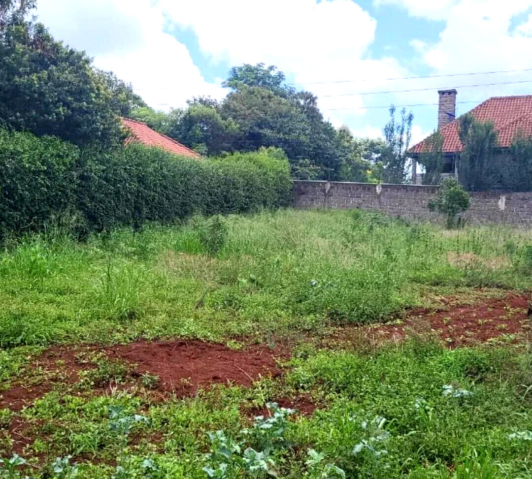 Half Acre Runda Plot with Garden at KSh 55M