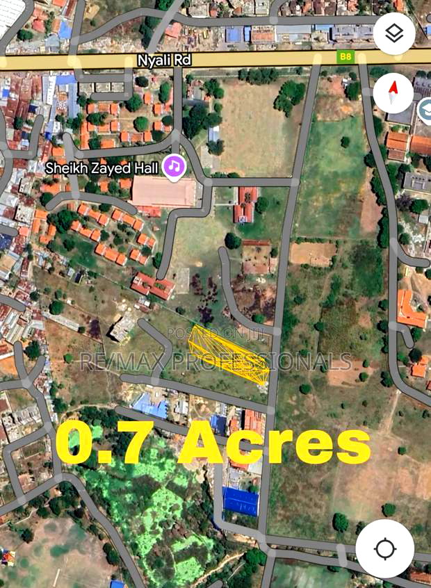 0.7 Acres of Land for Sale in Nyali