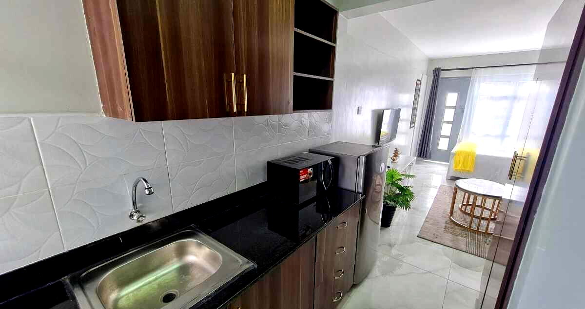 Studio Apartment with 14% ROI & Rooftop Restaurant - Riruta