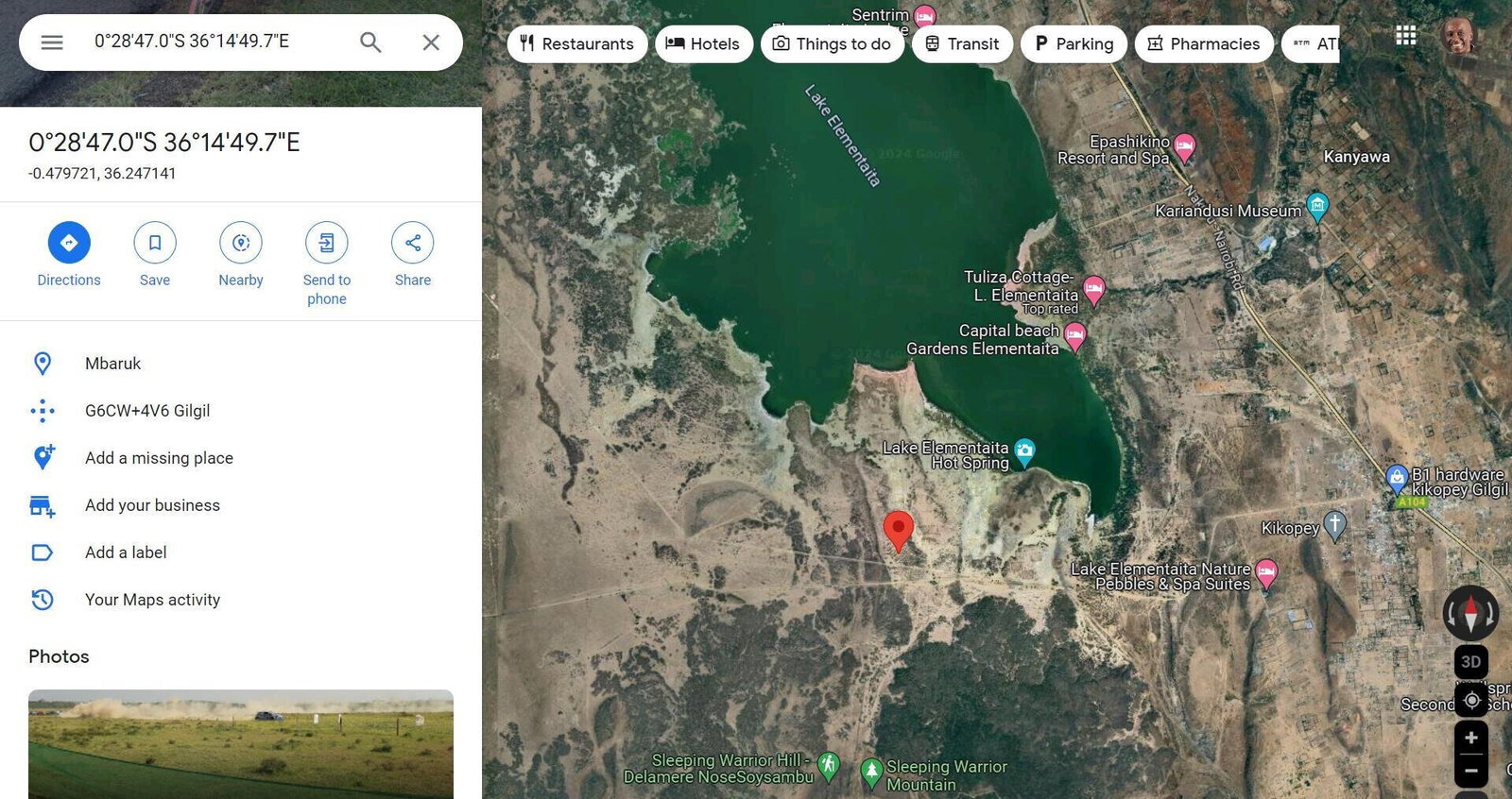2-Acre Plot in Elementaita for KSh 5M