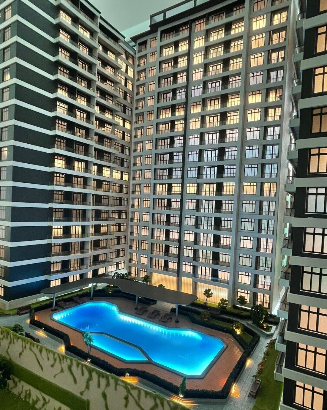 1BR Apartment with Pool & Clubhouse - Lavington