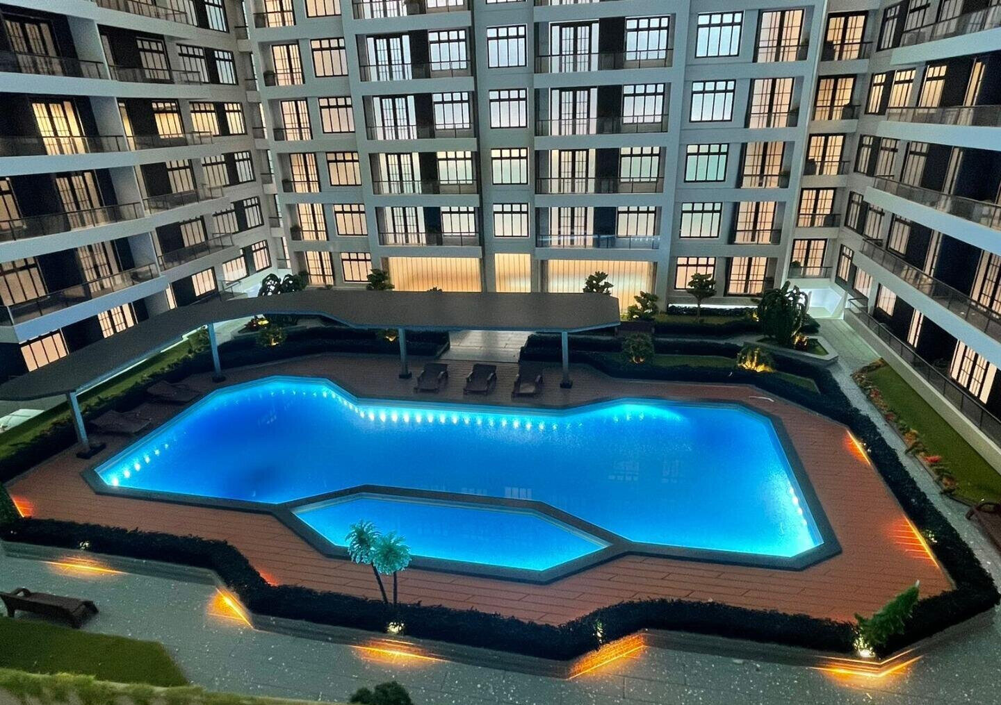 1BR Apartment with Pool & Clubhouse - Lavington