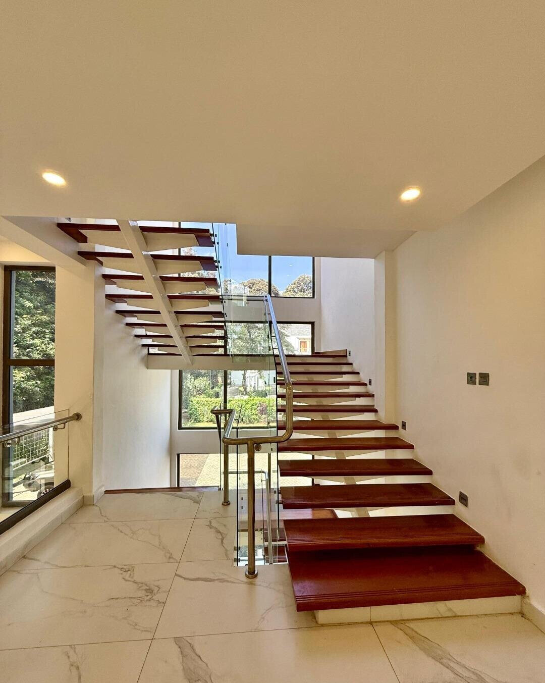 Triple-Height Entrance Townhouse with Pool & Study – Karen