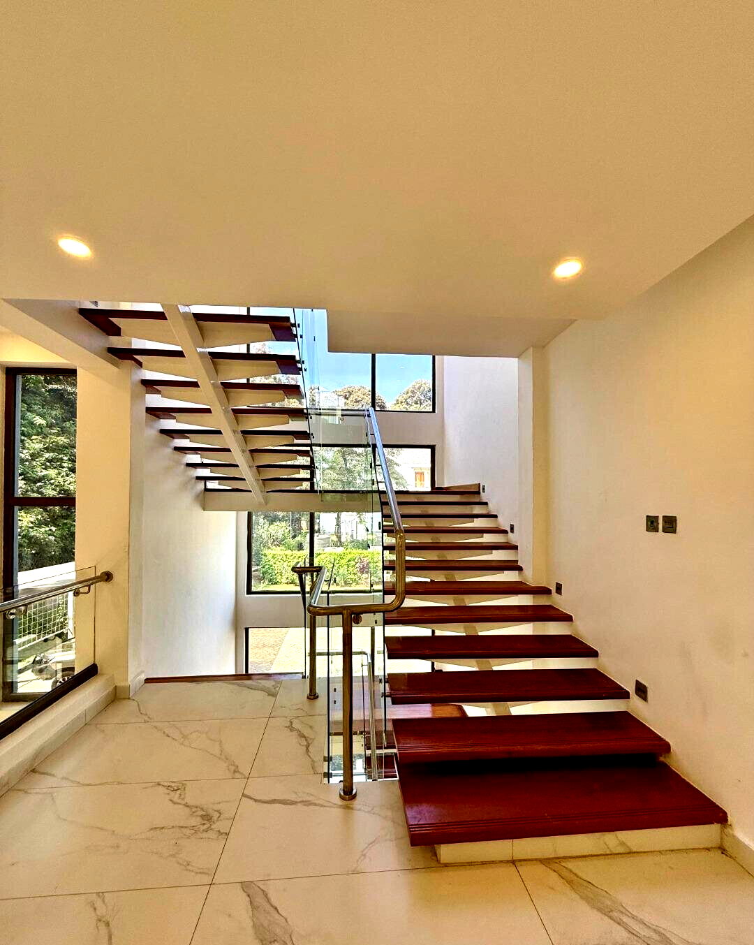 Triple-Height Entrance Townhouse with Pool & Study – Karen