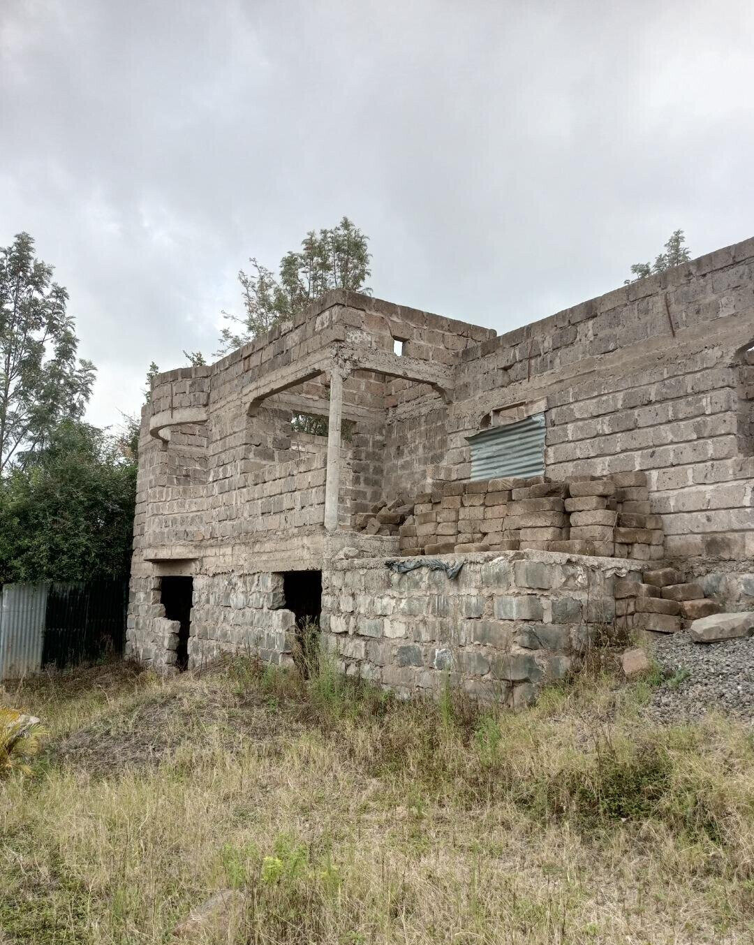 1/8 Acre Plot with Unfinished Mansion
