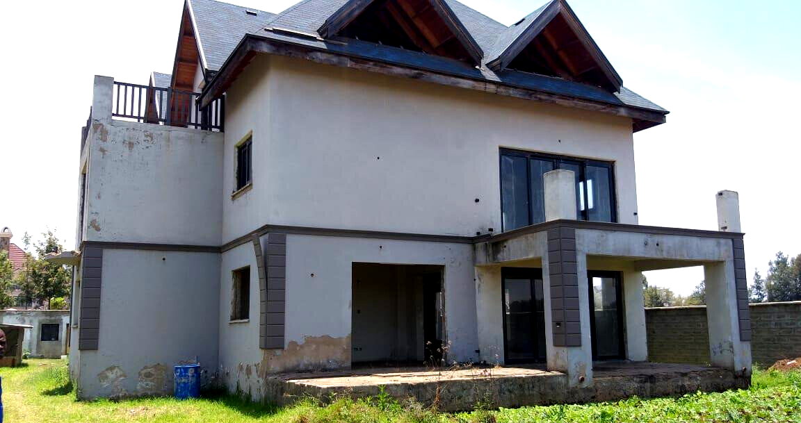 Unfinished 5-Bed Townhouse on Half-Acre – Karen Plains