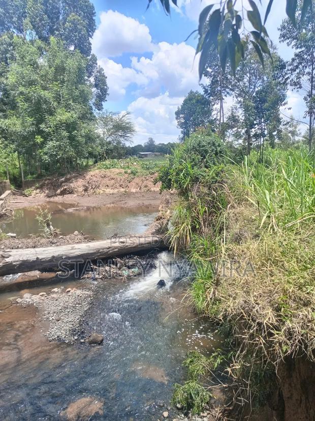 12 Acrea Touching River. Located Nanyuki via Narumoro