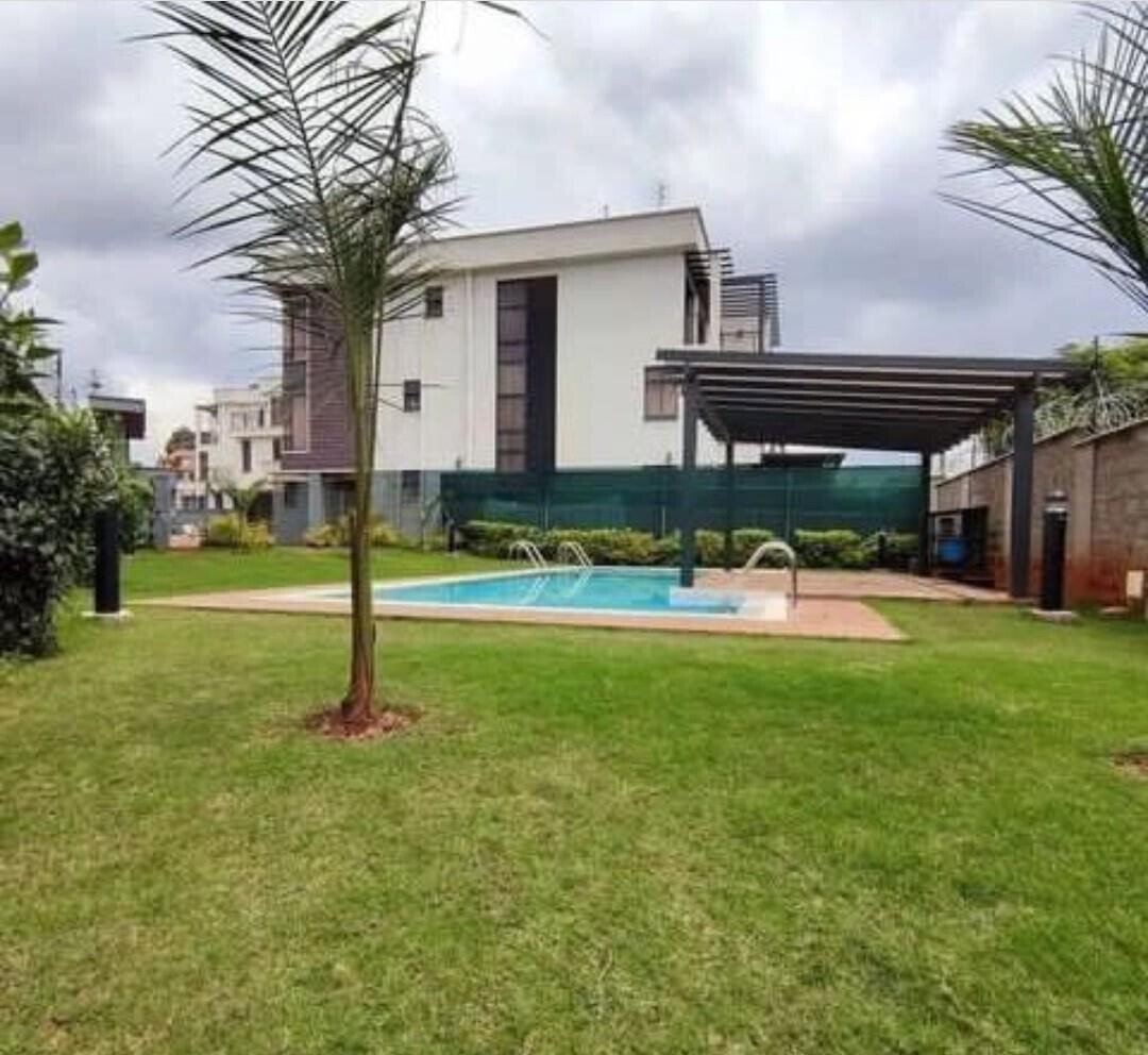 4BR Townhouse with Pool, Gym & Kids Play Area - Loresho