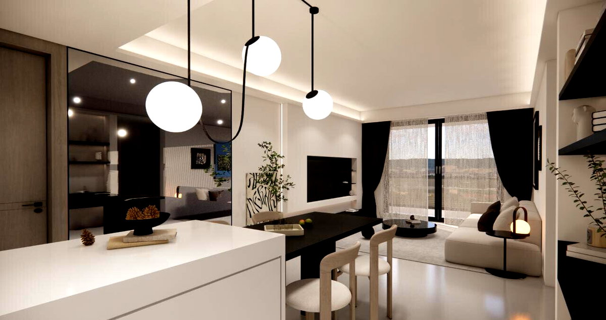 1BR+Study at Amber Bay with Rooftop Garden - Lavington