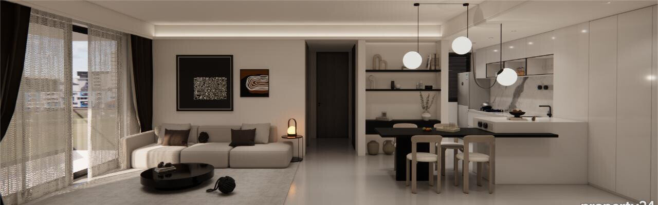 1BR+Study at Amber Bay with Rooftop Garden - Lavington