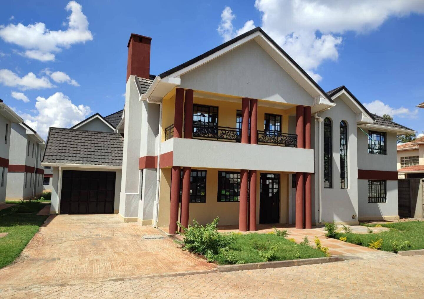 Gated 4BR Home with Garden at KSh 180K