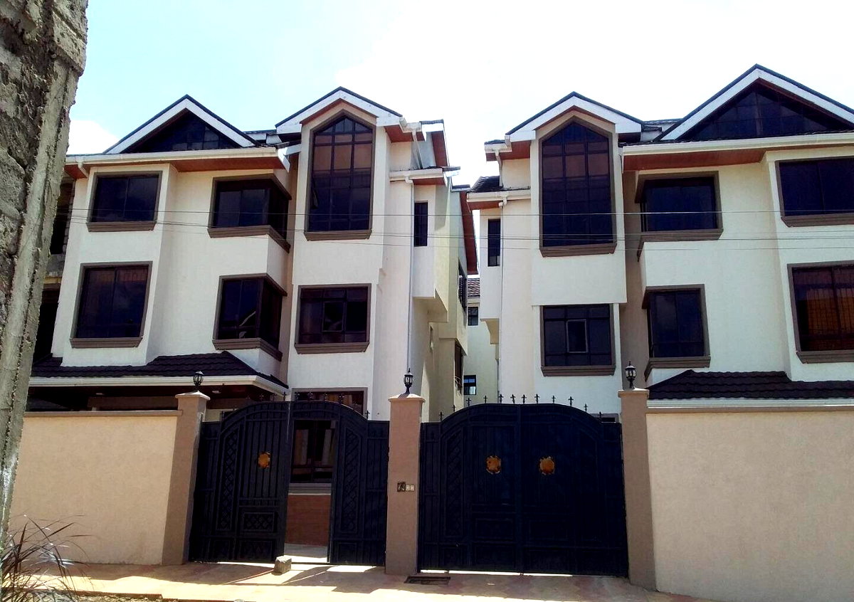 8-Bedroom Townhouse with 30,000L Water Tank – Langata