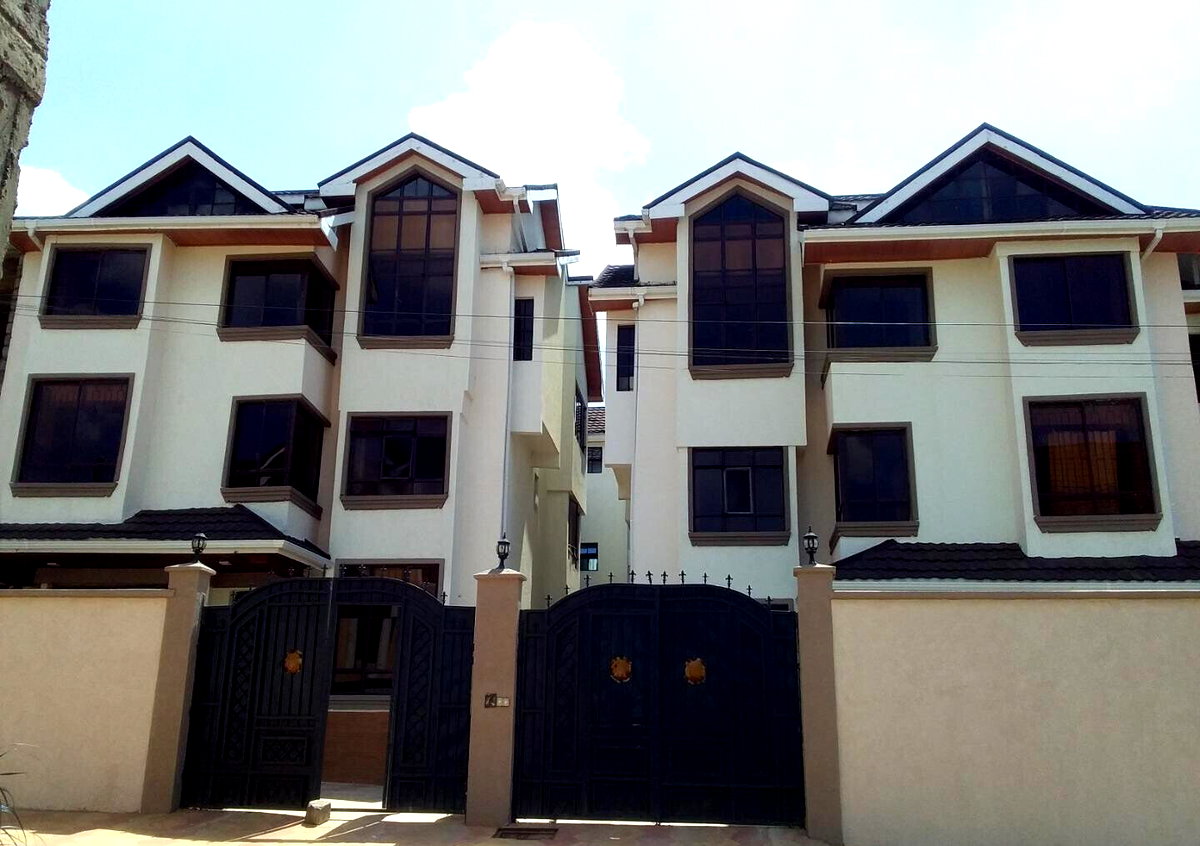 8-Bedroom Townhouse with 30,000L Water Tank – Langata