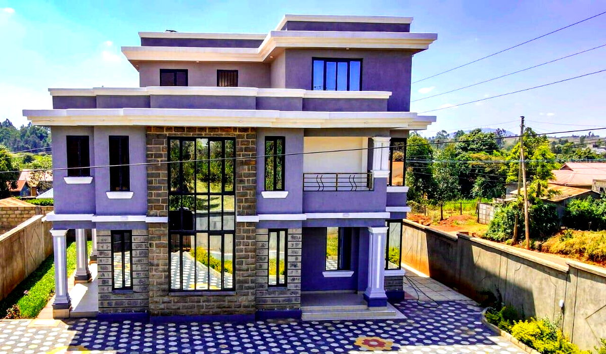 5BR All-Ensuite Townhouse with Study & Rooftop Gym - Thogoto