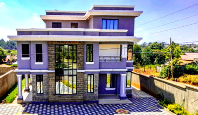 5BR All-Ensuite Townhouse with Study & Rooftop Gym - Thogoto