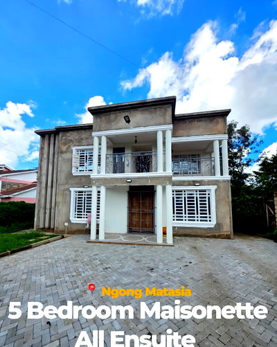 5BR Garden Home with Parking at KSh 130K