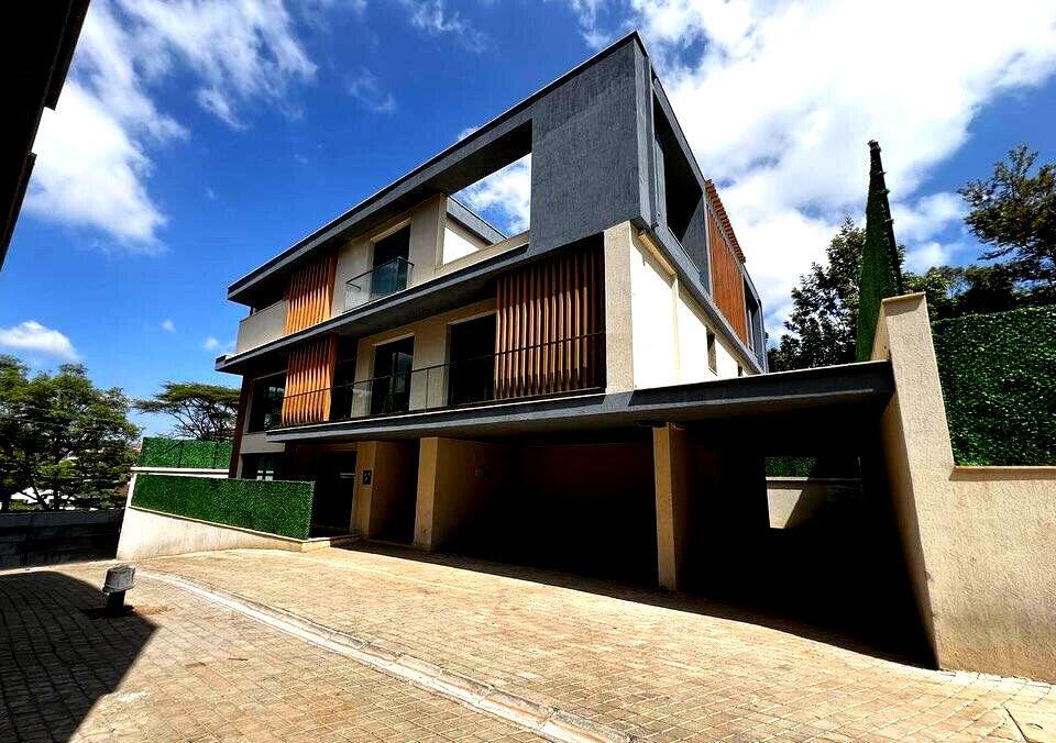 Brand New 5-Ensuite Townhouse with Man Cave & Private Garden - Lavington