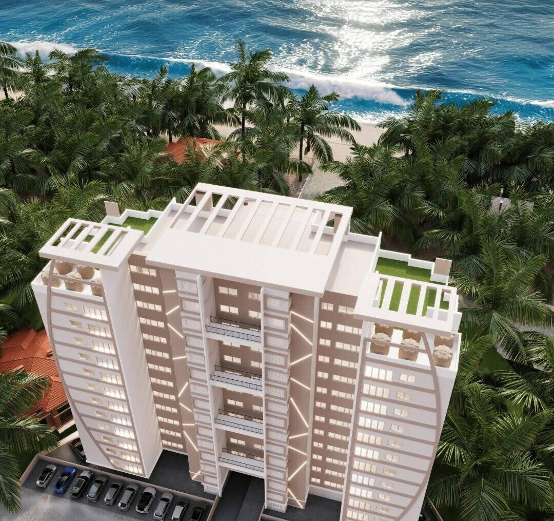 3BR Beachside Apartment with Infinity Pool & Ocean Views - Nyali